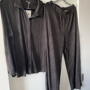 Amazon Women's Black Pantsuit